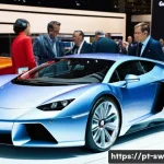 제네바 모터쇼 특징 - **Prompt 1: The Golden Era of Geneva Motor Show Innovation**
    A vibrant, wide-angle shot capturin...